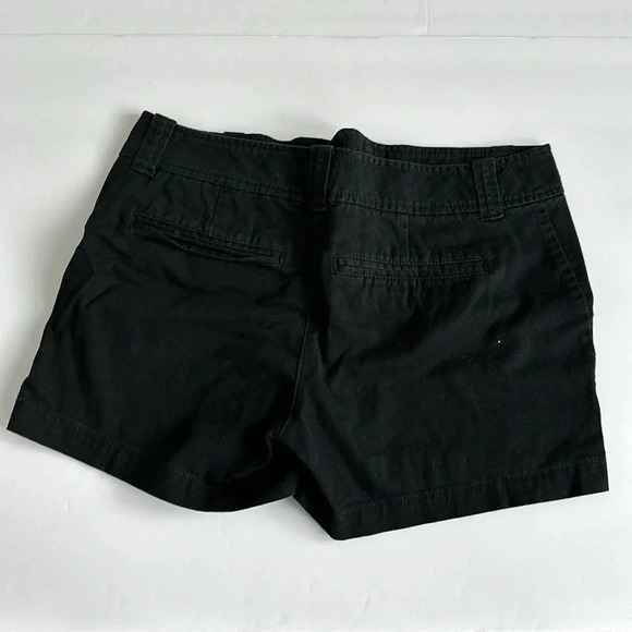 NY & Co Soho Hampton 4"Black Shorts  Sz 0 - Picture 2 of 4